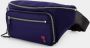 Ami Paris Nylon Heuptas met Verstelbare Band Purple Heren - Thumbnail 2