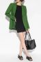 AMI Paris Off-shoulder mini-jurk Zwart - Thumbnail 4
