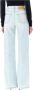 Ami Paris Hoge Taille Flare Denim Jeans Blauw Dames - Thumbnail 2