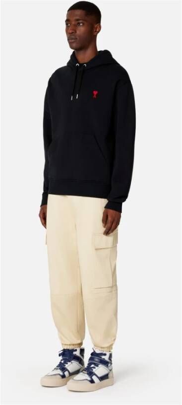 Ami Paris Hoodies Zwart Heren