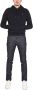Ami Paris Black Tonal Ami de Coeur Hoodie Black - Thumbnail 2
