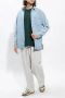 AMI Paris Shirtjack met logoprint Blauw - Thumbnail 7