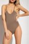 AMI Paris Badpak met lage rug Beige - Thumbnail 3
