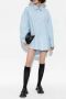 AMI Paris Katoenen blousejurk Blauw - Thumbnail 2