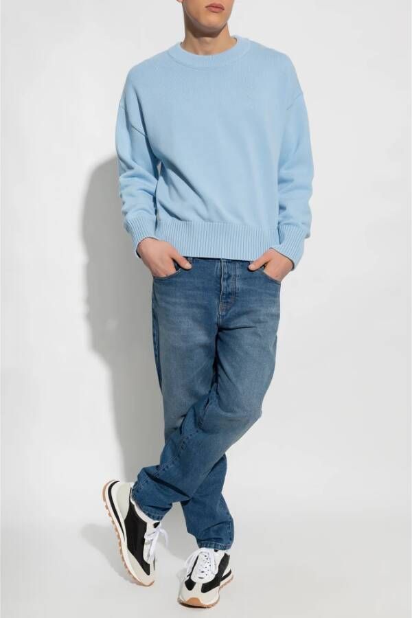 AMI Paris Jeans met toelopende pijpen Blauw - Foto 8