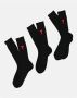 AMI Paris Set van 3 paar sokken Zwart - Thumbnail 5