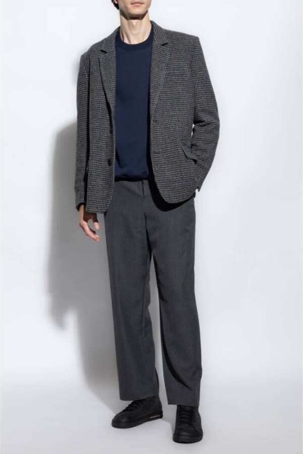 AMI Paris Sweater met geborduurd logo Blauw - Foto 2