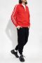 Ami Paris Rode Turtleneck Sweatshirt met Rits Red Heren - Thumbnail 5
