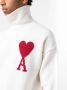 Ami Paris Beige Sweaters met Rood Logo Beige Heren - Thumbnail 5