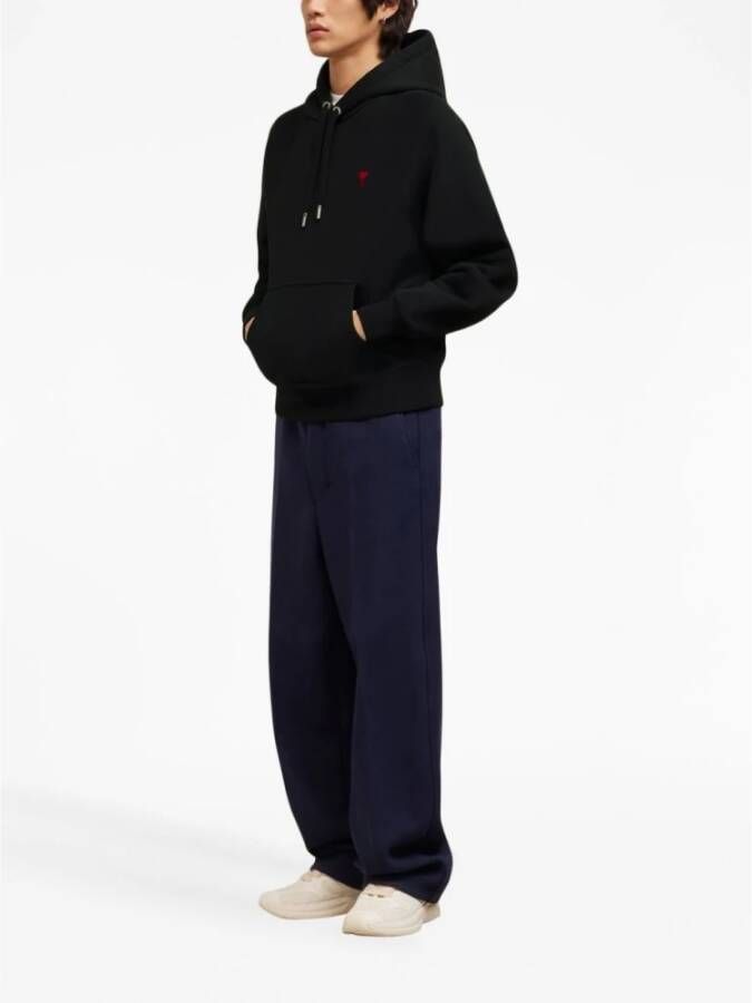 Ami Paris Sweatshirts & Hoodies Zwart Heren