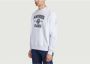Ami Paris Wit Crewneck Sweatshirt met Logo Print White Heren - Thumbnail 6