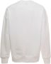 Ami Paris Wit Crewneck Sweatshirt met Logo Print White Heren - Thumbnail 4