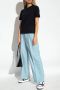 Ami Paris Effen T-shirt met korte mouwen en ronde hals Black Heren - Thumbnail 2