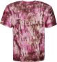 Ami Paris Levendig Multikleur Te-Dye T-Shirt Pink Heren - Thumbnail 4