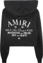 Amiri Zwarte Katoenen Terry Sweatshirt voor Dames Black Dames - Thumbnail 2