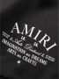Amiri Zwarte nylon shorts met elastische taille en logo print Zwart Heren - Thumbnail 2
