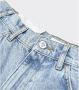 Amish Denim Bermuda Shorts met Vier Zakken Blauw Heren - Thumbnail 6