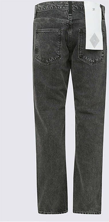 Amish Jeans Black Zwart Heren