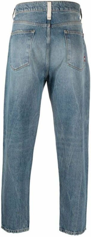 Amish jeans denim Blauw Heren