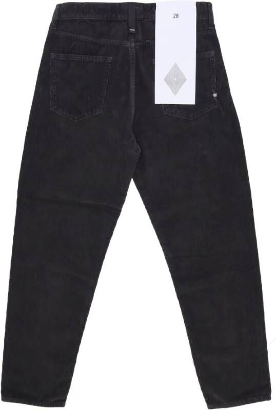 Amish Straight Jeans Zwart Heren