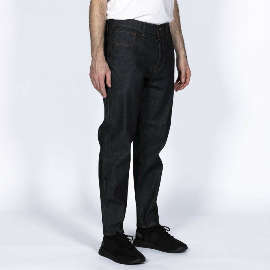 Amish Straight Trousers Zwart Heren