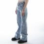 Amish Rechte jeans A21Amd007D4351777 Blauw Dames - Thumbnail 2