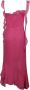 Andamane Midi Dresses Roze Dames - Thumbnail 2