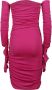 Andamane Short Dresses Roze Dames - Thumbnail 2