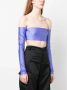 Andamane Tops met lange mouwen Purple Dames - Thumbnail 2
