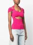 Andrea Adamo Framboosroze Halternek Top Surf Ss24 Pink Dames - Thumbnail 2