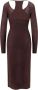 Andrea Adamo Maxi Dresses Bruin Dames - Thumbnail 2