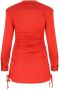 Andrea Adamo Shirtjurken Rood Dames - Thumbnail 2