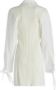 Andrea Adamo Shirt Dresses White Dames - Thumbnail 2