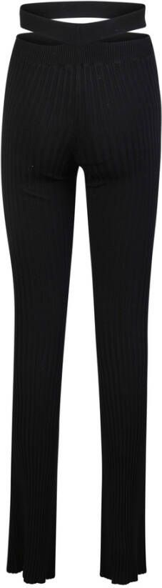 Andrea Adamo Magere broek Zwart Dames