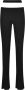 Andrea Adamo Slim-fit broek Zwart Dames - Thumbnail 2