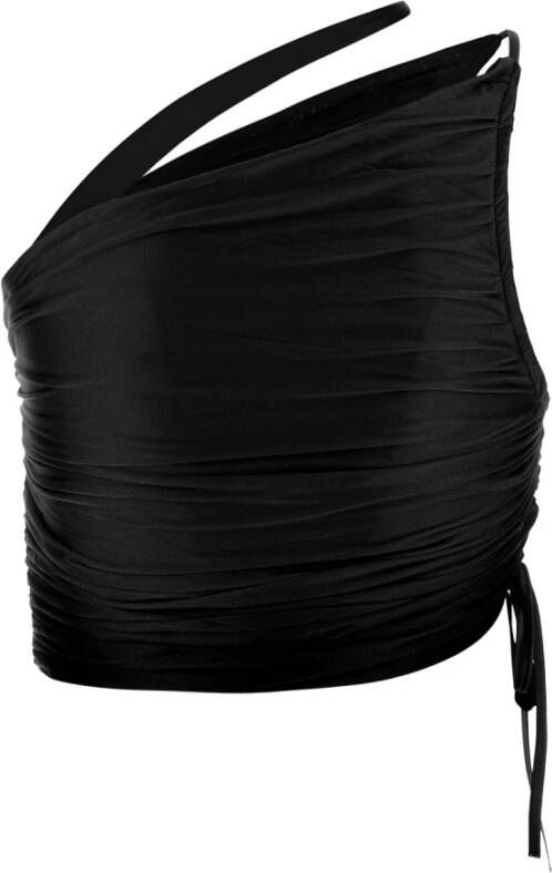 Andrea Adamo Sleeveless Tops Zwart Dames