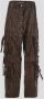 Andrea Adamo Straight Trousers Bruin Dames - Thumbnail 2