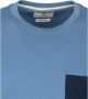 Anerkjendt Blauwe T-shirt AkkIKKI Cb Stripe Tee - Thumbnail 6