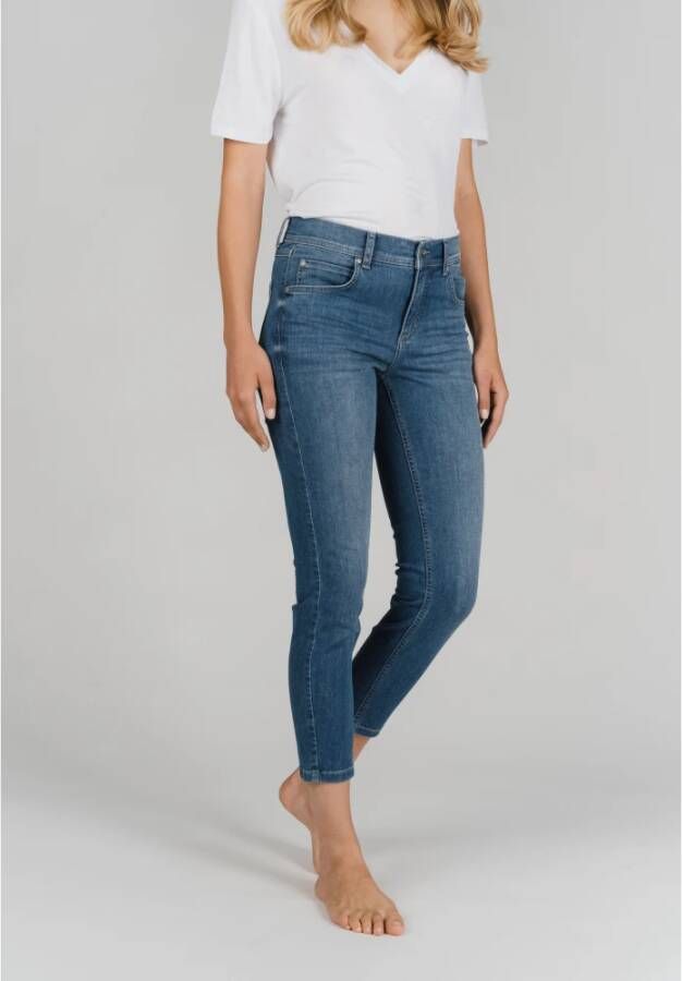 Angels Skinny Jeans Blauw Dames