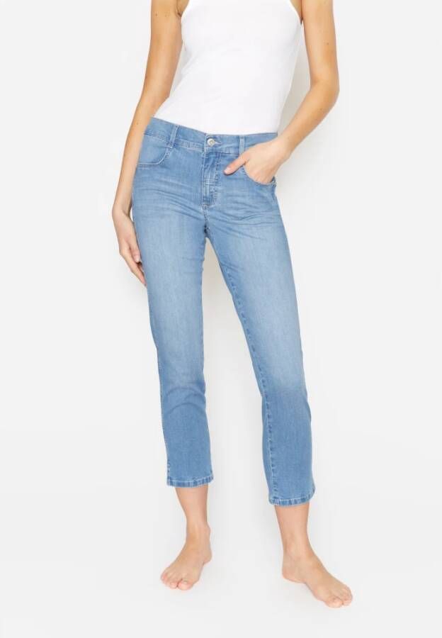 Angels Slim-fit Jeans Blauw Dames