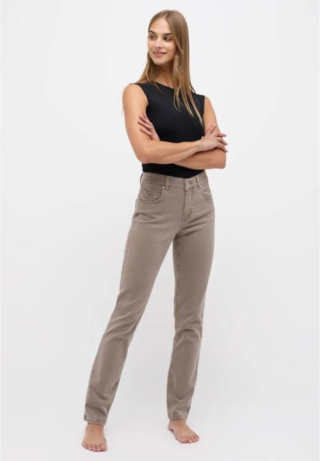 Angels Slim-fit Jeans Grijs Dames