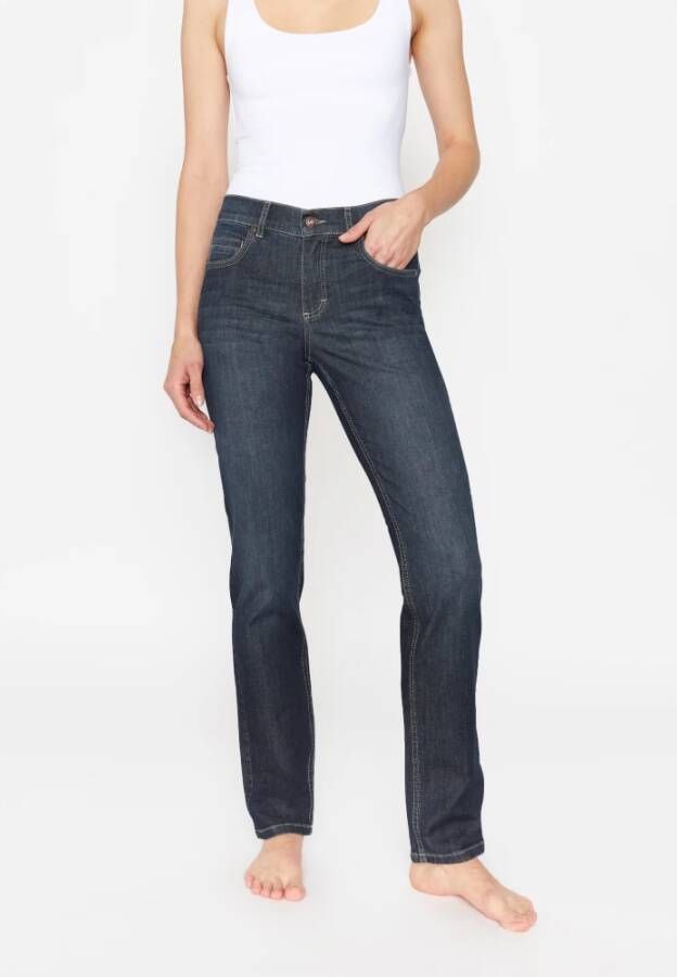 Angels Straight Jeans Blauw Dames