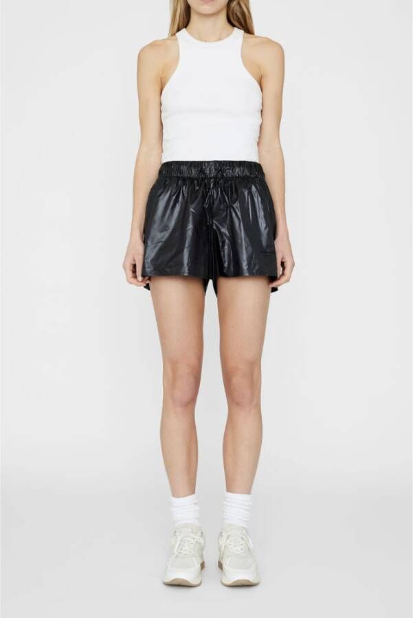 Anine Bing Short Shorts Zwart Dames