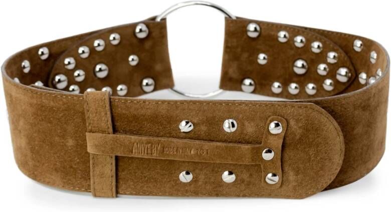 Aniye By Herfst Winter Dames Rim Riem Bruin Dames