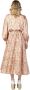 Aniye By Bloemenprint jurk met lange mouwen voor vrouwen Roze Dames - Thumbnail 2