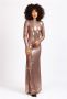 Aniye By Pailletten Zipjurk Yellow Dames - Thumbnail 4