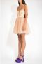 Aniye By Mouwloze Jurk met Rits en Haak Beige Dames - Thumbnail 3