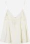 Aniye By Lycra Top met Kantdetail en V-hals White Dames - Thumbnail 2