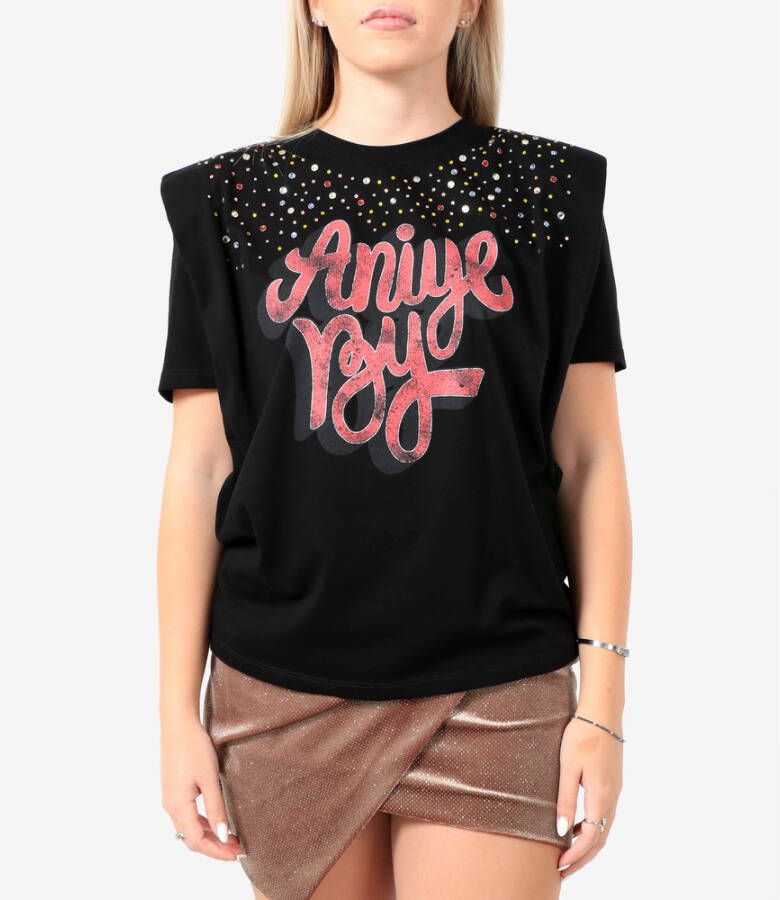 Aniye By t-shirt Zwart Dames