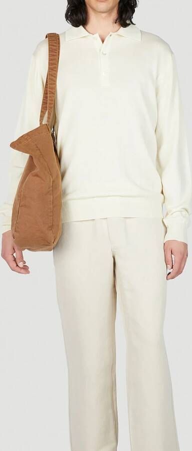 Another Aspect Trousers Beige Heren